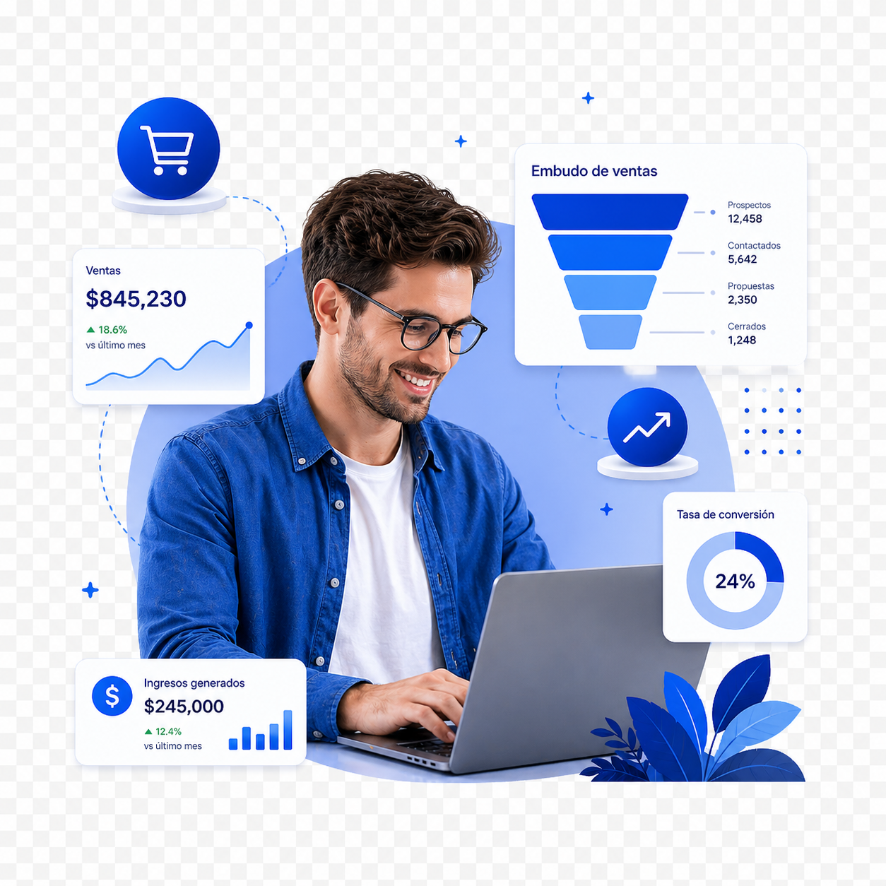 Soluciones de software para diferentes sectores